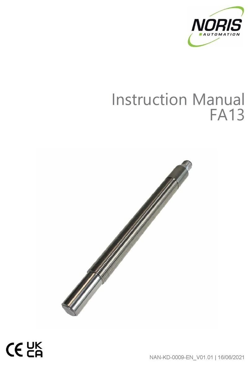 NORIS FA13 Series instruction manual