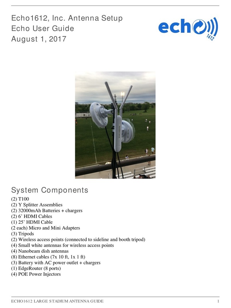 Echo Echo1612 user guide
