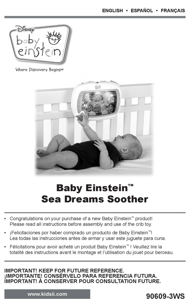 Baby Einstein Sea Dreams Soother User manual Baby Einstein Sea Dreams Soother User manual