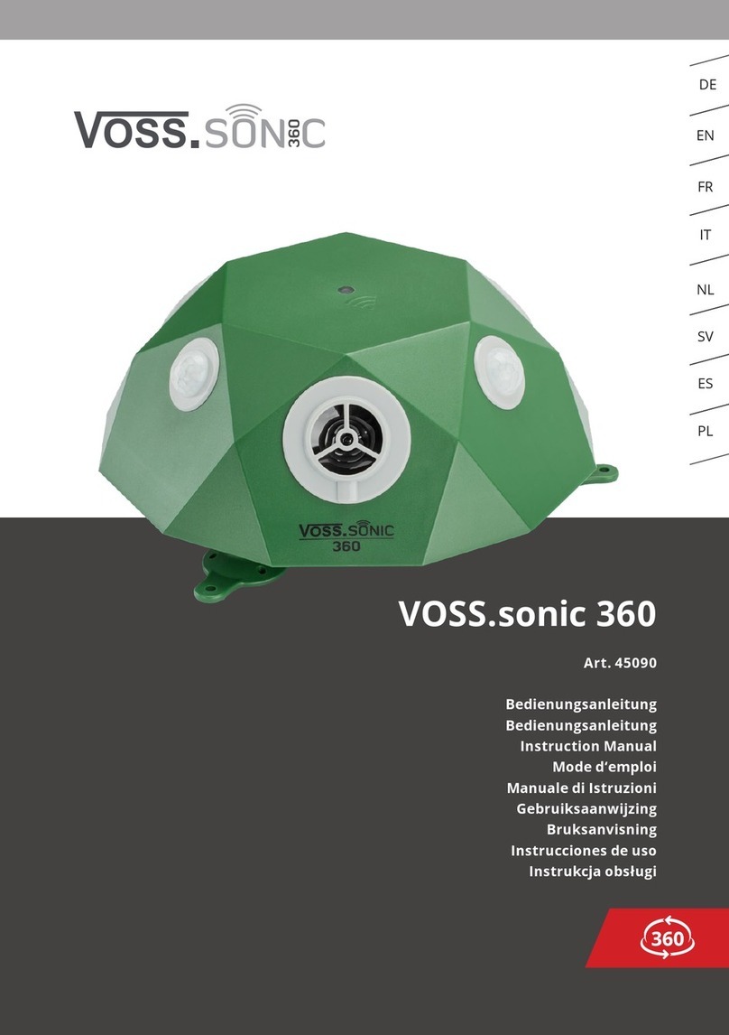 VOSS VOSS.sonic 360 instruction manual