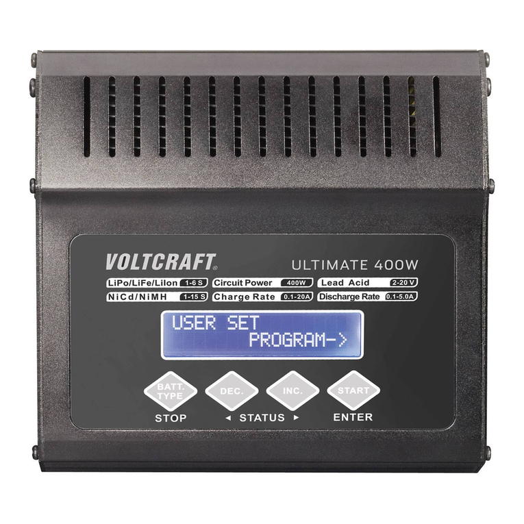 VOLTCRAFT Ultimate 400 W User manual