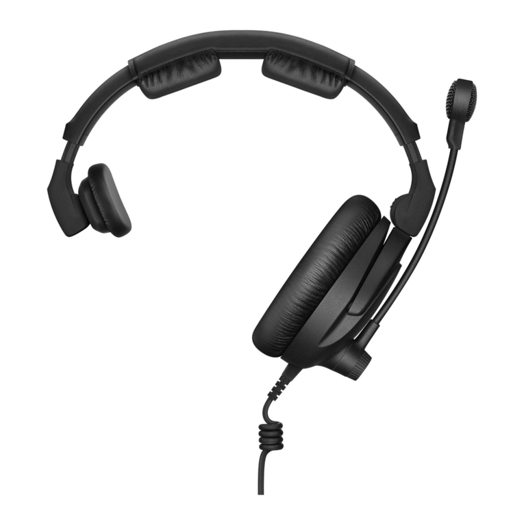 Sennheiser HMD 300 quick guide