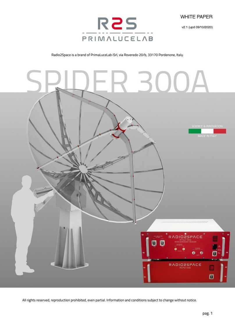 PrimaLuceLab Radio2Space SPIDER 300A White paper