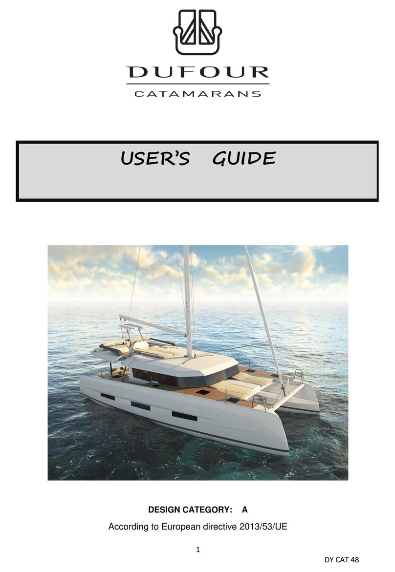 Dufour CATAMARAN 48 user guide