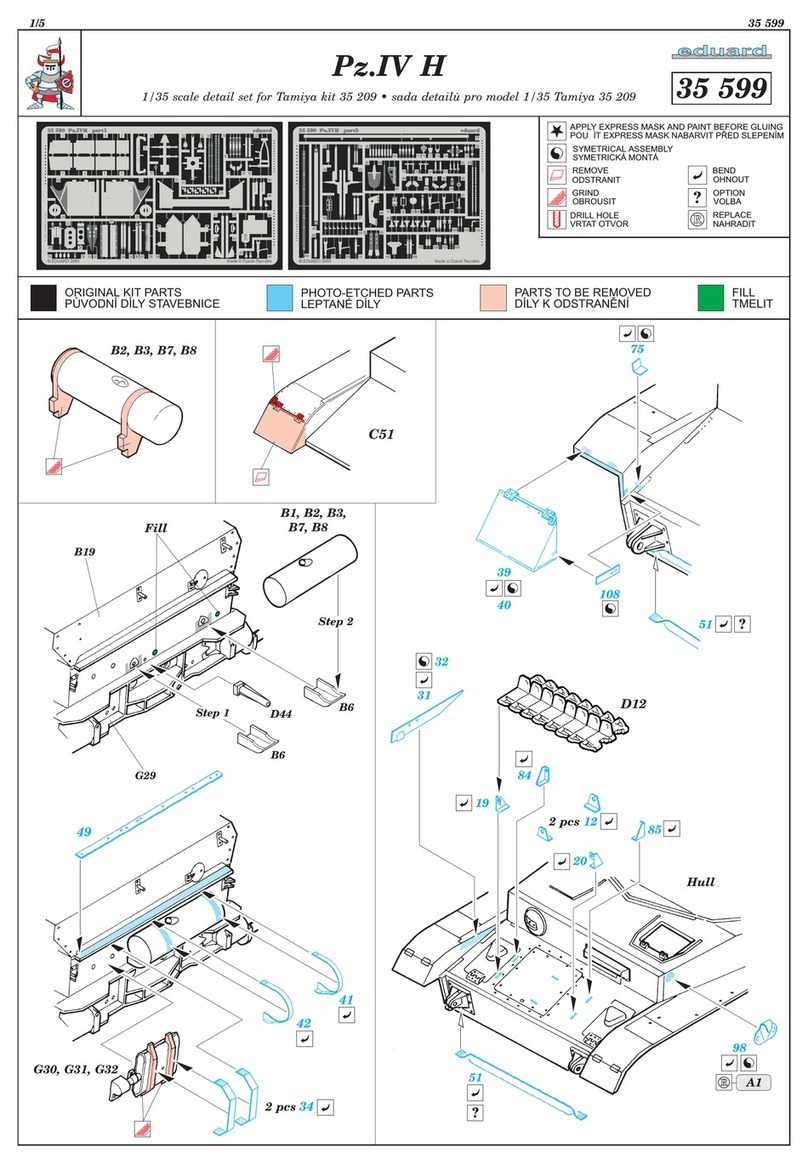 Eduard Pz.IV H User manual Eduard Pz.IV H User manual