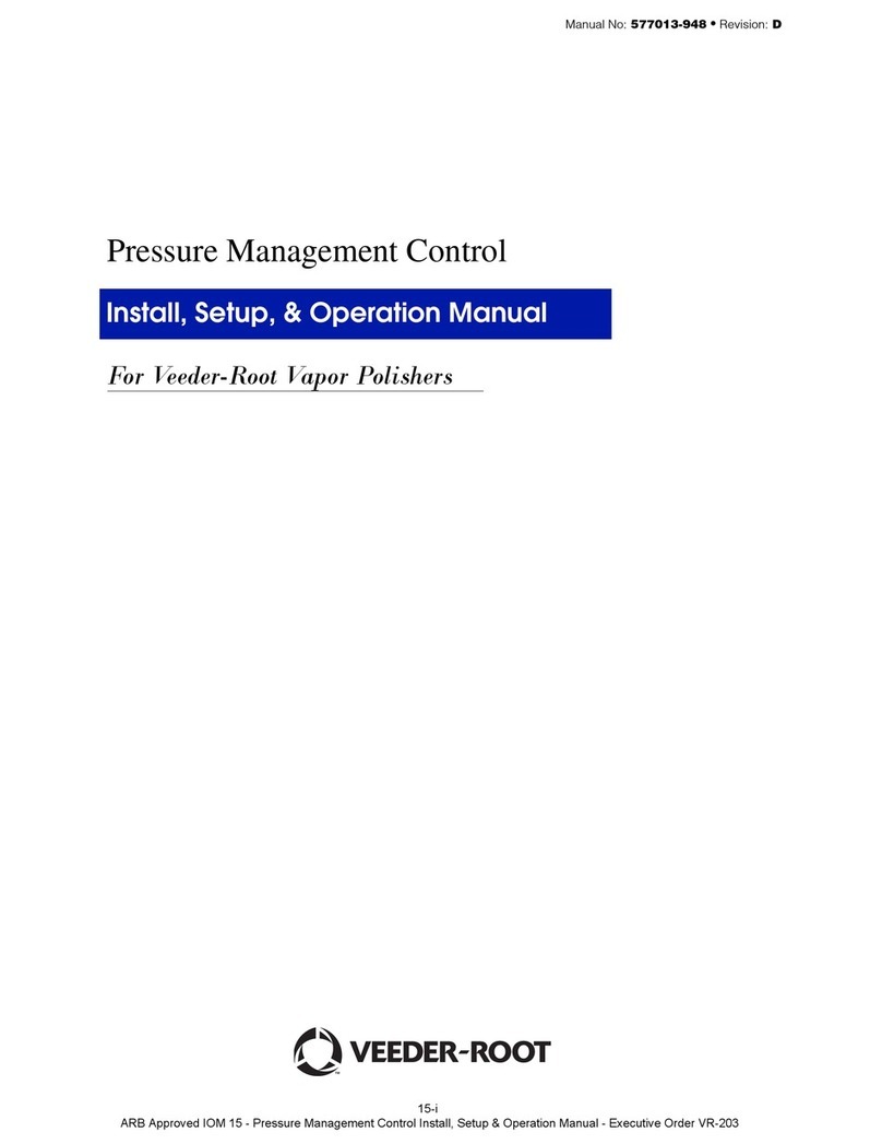 Veeder-Root Vapor Polisher Install, Setup, & Operation Manual
