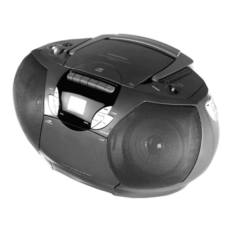 Grundig RR 316 User manual