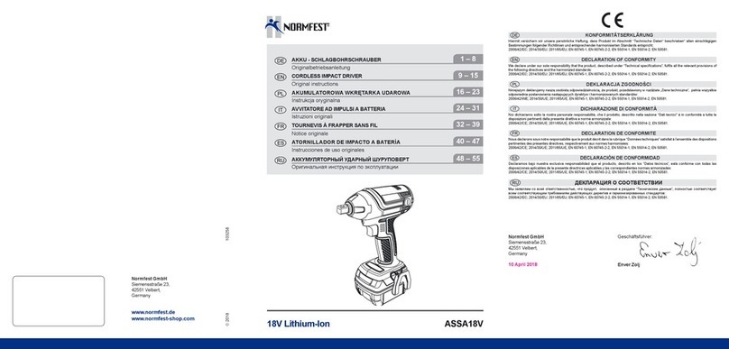 Normfest ASSA18V Original instructions