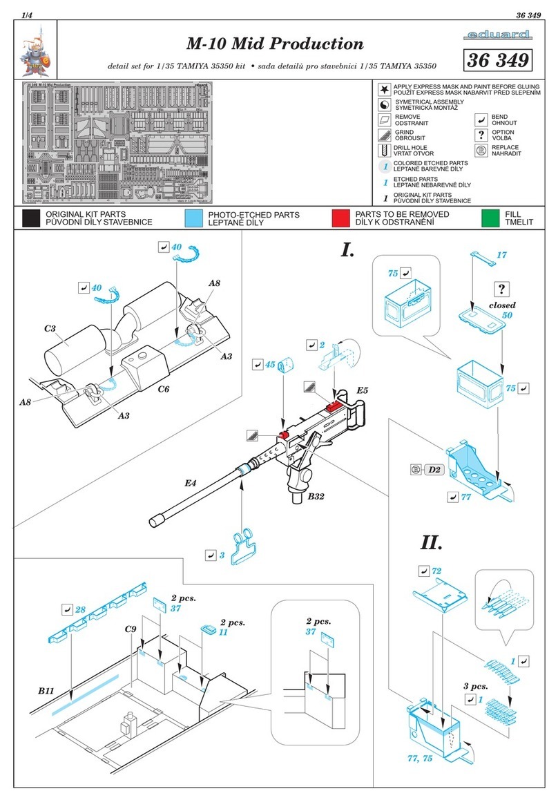 Eduard M-10 Mid Production User manual Eduard M-10 Mid Production User manual