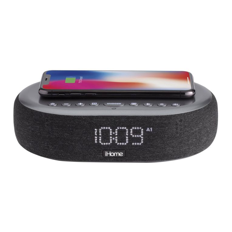 iHome TIMEBOOST iBTW41 manual