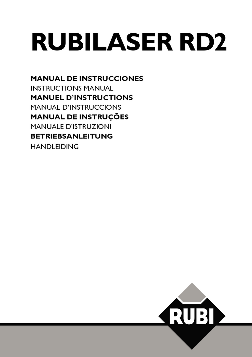Rubi RUBILASER RD2 User manual