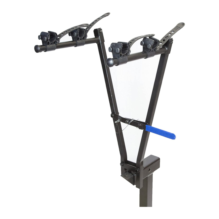Advantage SportsRack V-Rack 1011 instruction manual