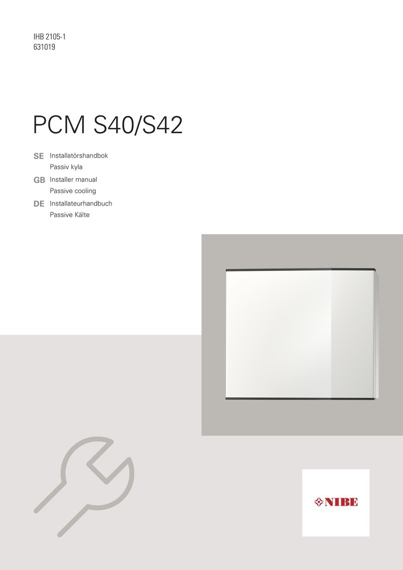 Nibe PCM S40 User guide