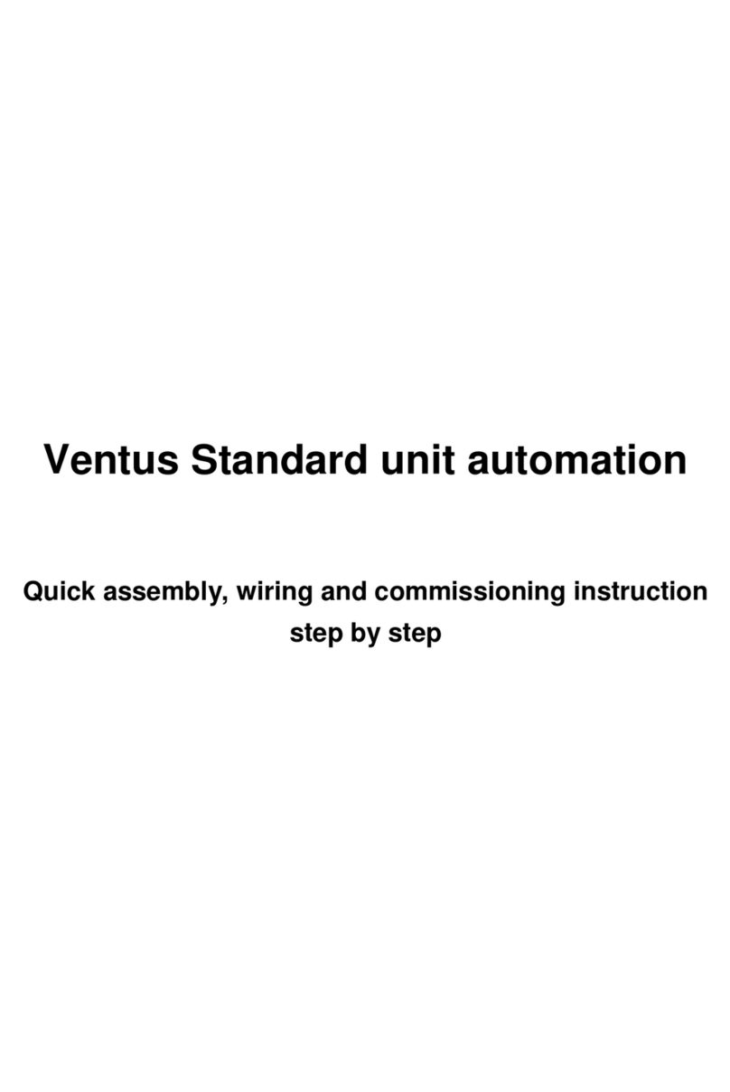 Ventus N-type NVS 080 Quick assembly, wiring and commissioning instruction step by step