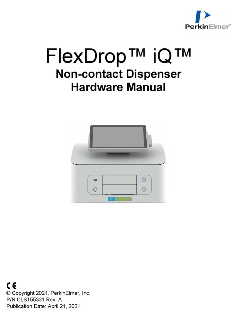 PerkinElmer FlexDrop iQ Hardware manual