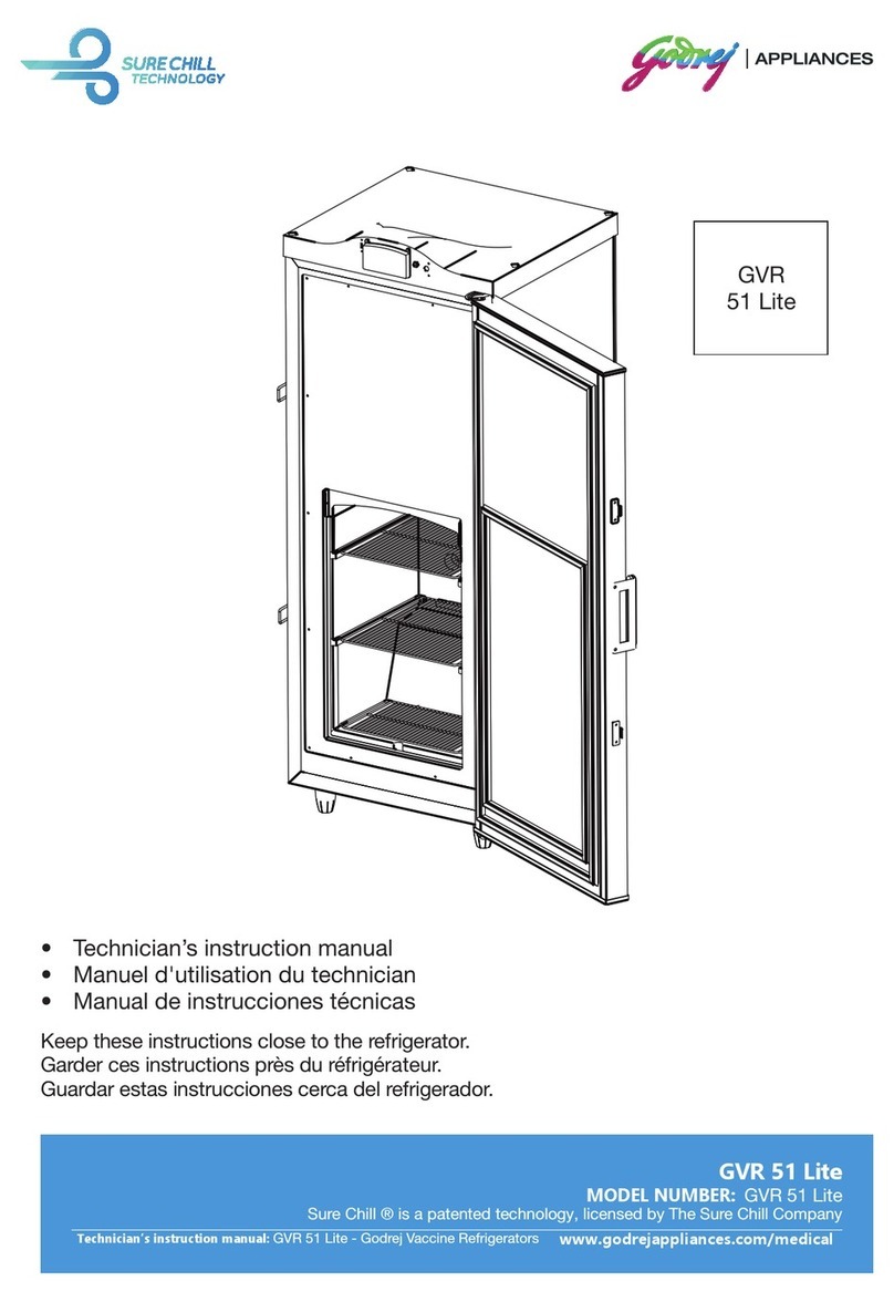 Godrej Appliances GVR 51 Lite instruction manual