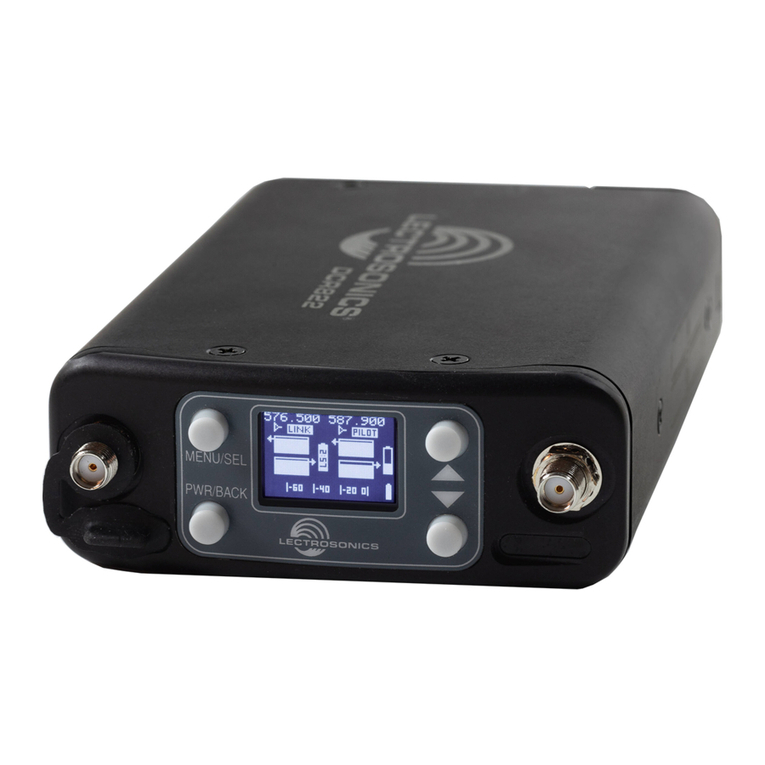 Lectrosonics DCR822 User manual