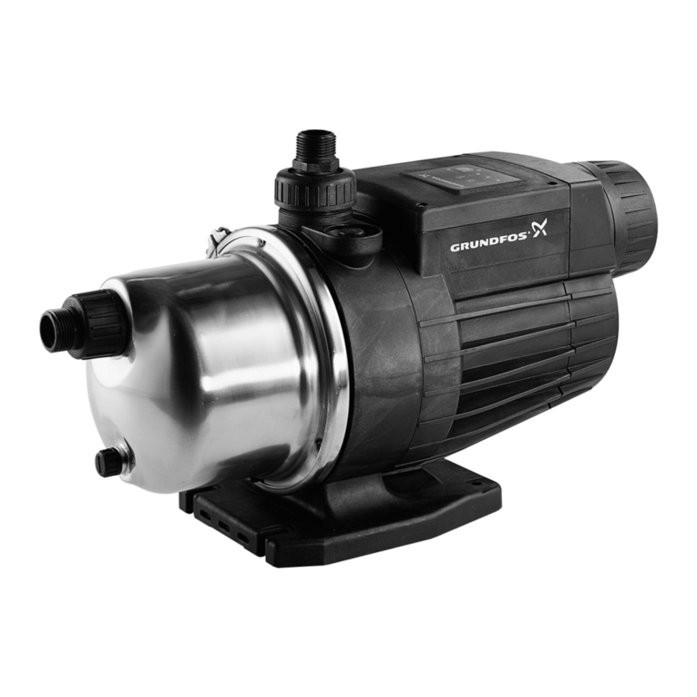 Grundfos MQ 3-35 Installation and operating instructions Grundfos MQ 3-35 Installation and operating instructions