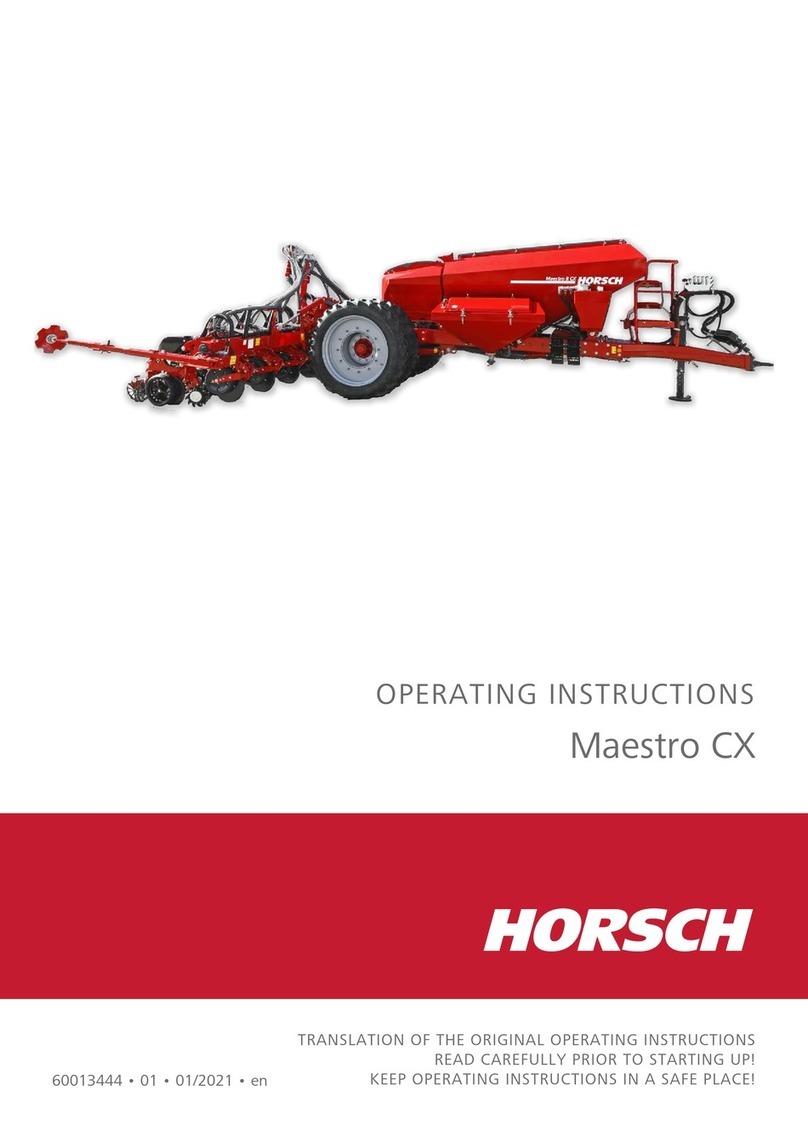 horsch Maestro CX Quick guide