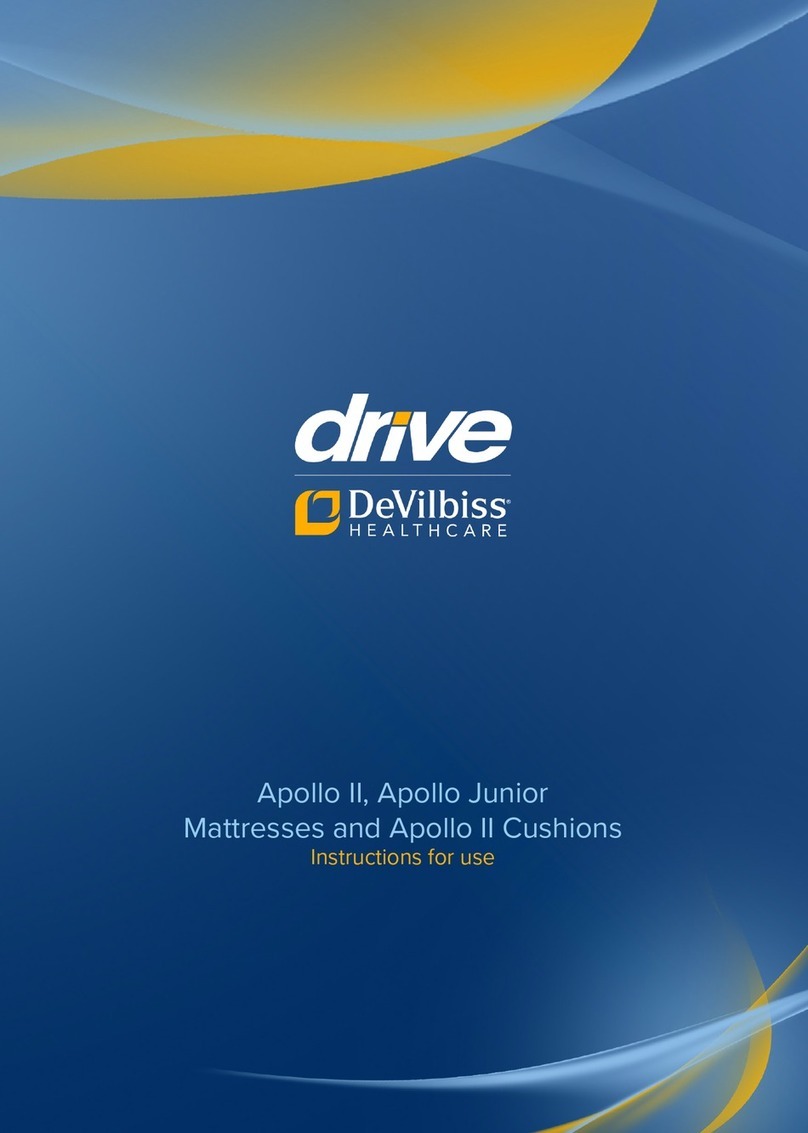 Drive DeVilbiss Healthcare Apollo II Cushion Instructions for use