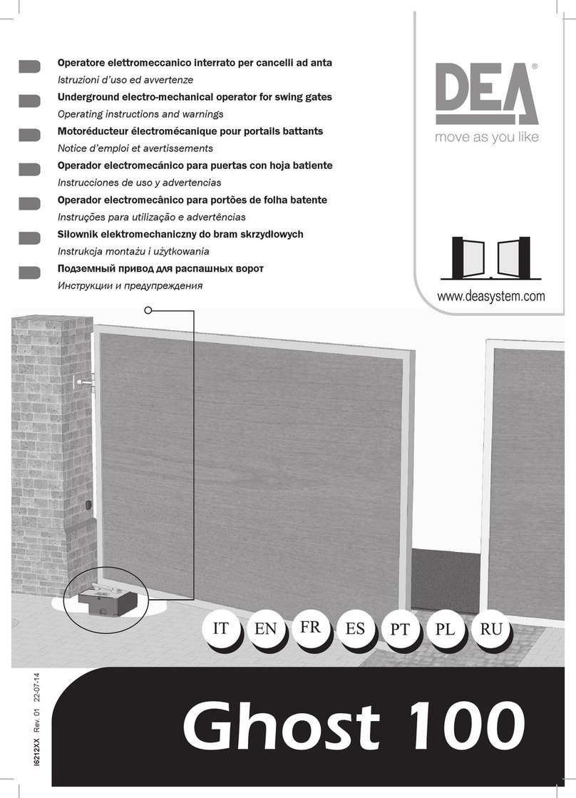 Dea Ghost 100 Series Product manual