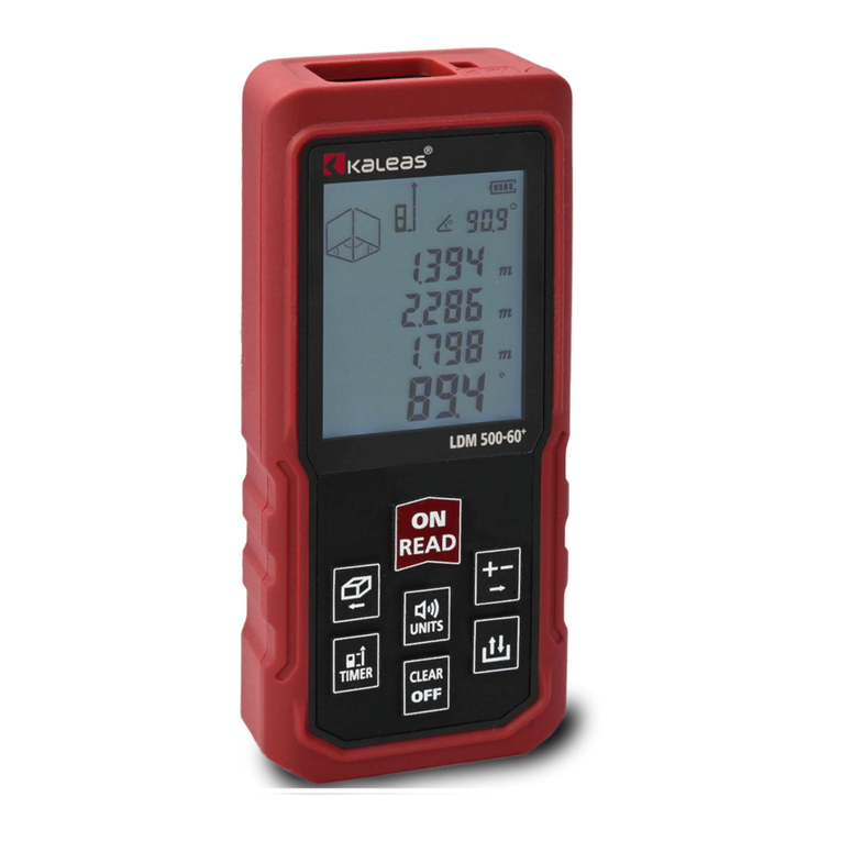KALEAS LDM 500-60+ Operating	 instruction