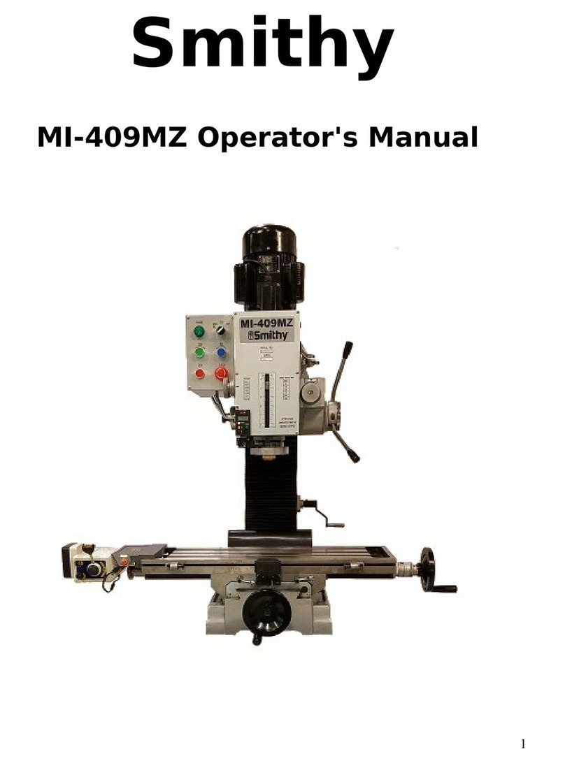Smithy MI-409MZ Operator's manual