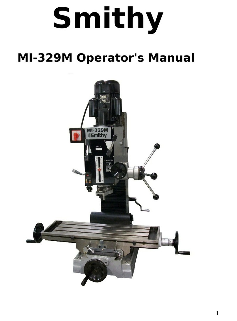 Smithy MI-329M Operator's manual