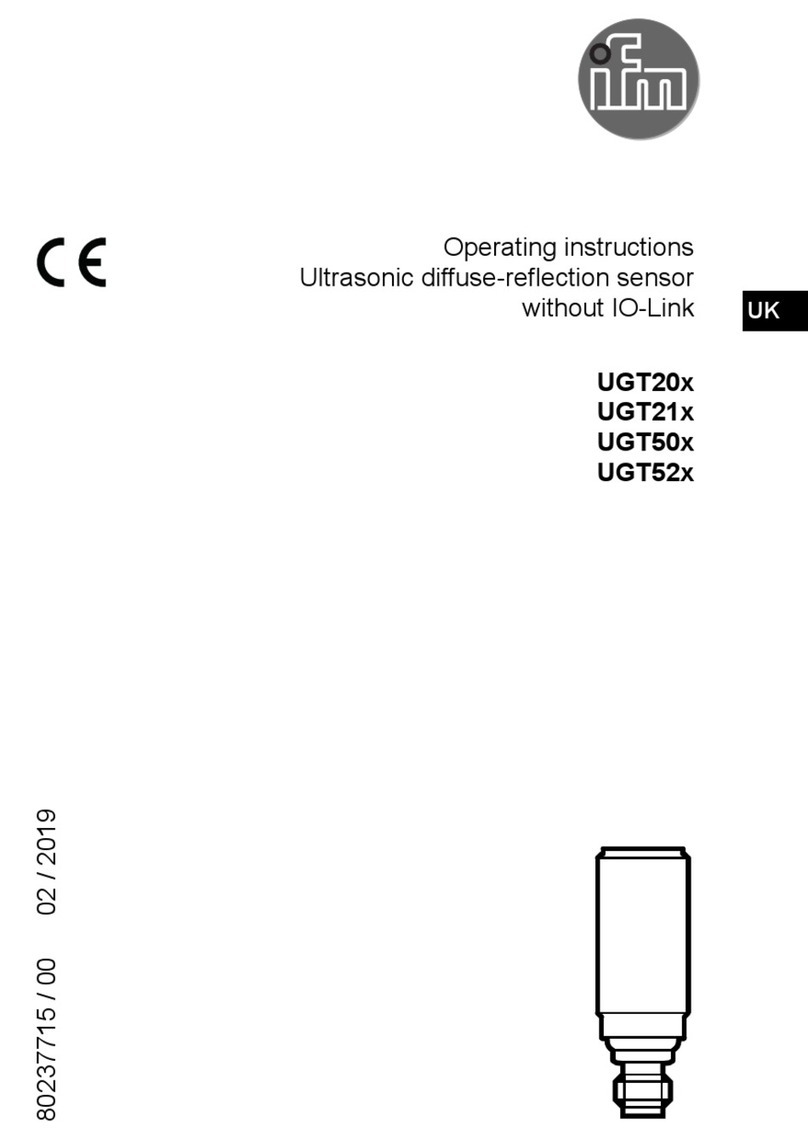 IFM UGT20 Series User manual