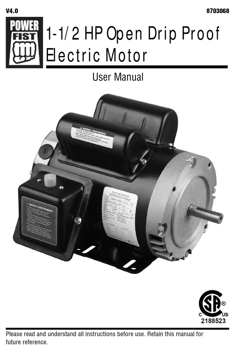 CSA POWER FIST user manual
