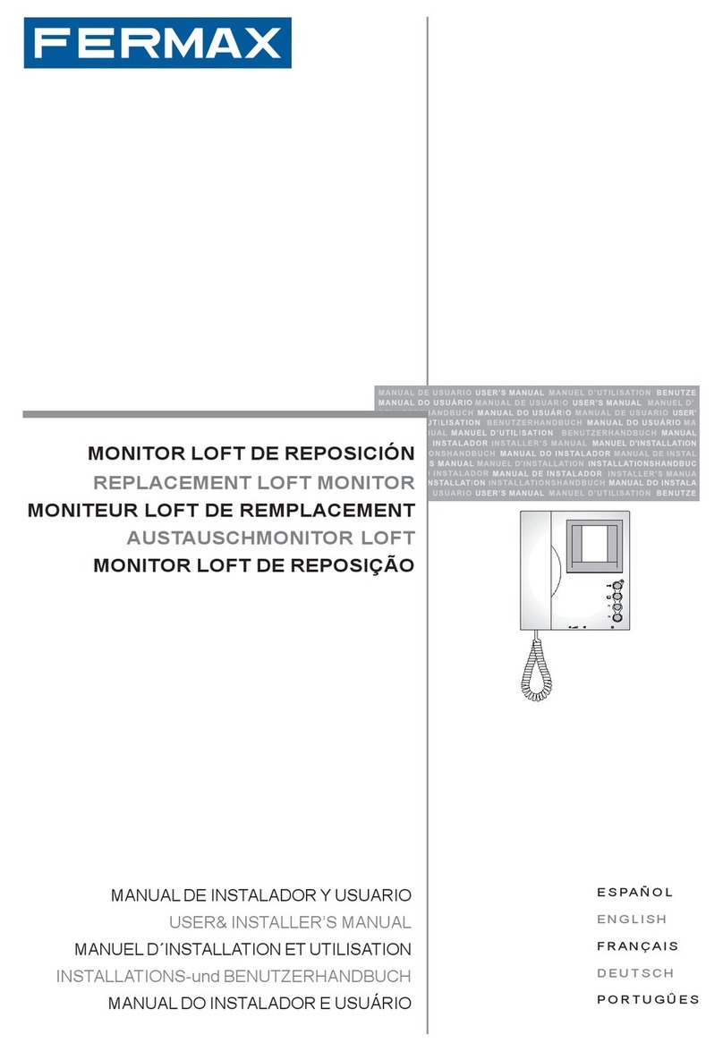Fermax Loft Instruction Manual