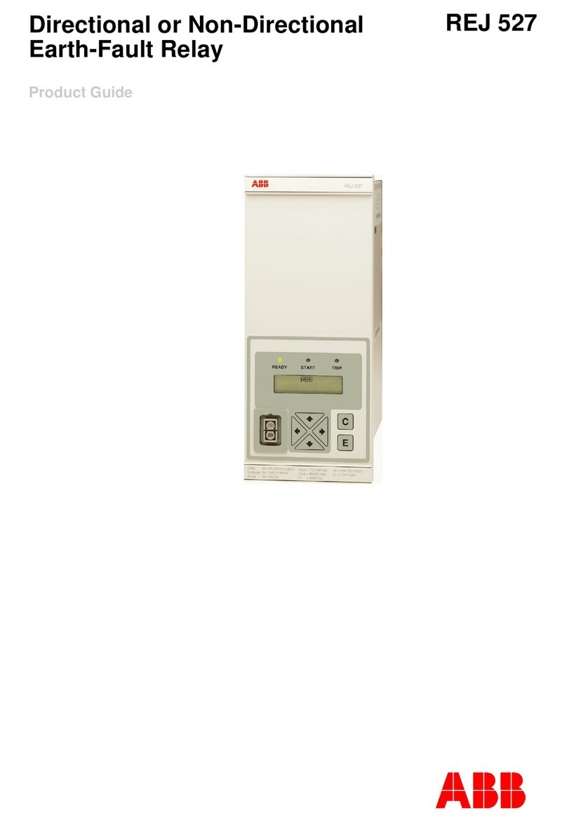 ABB REJ 527 Product guide