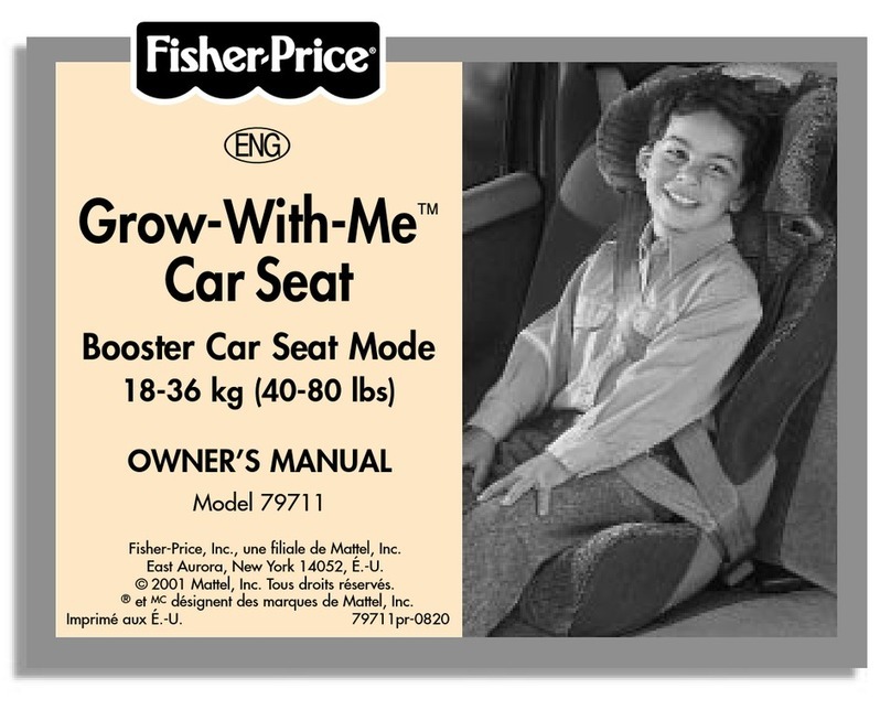 Fisher-Price GROW-WITH-ME 79711 owner's manual