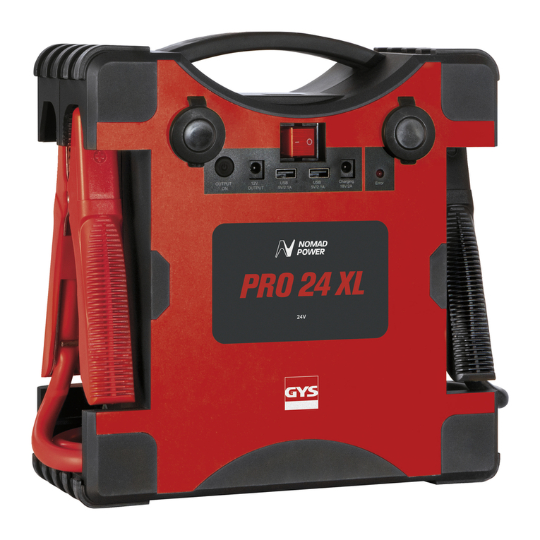GYS NOMAD POWER PRO 12XL manual