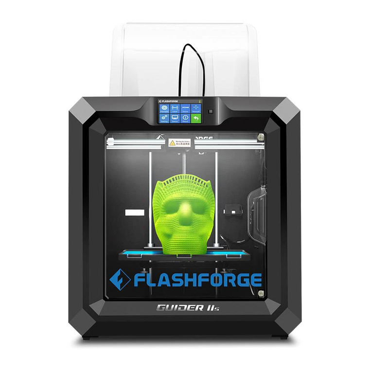 Flashforge Guider IIs quick start guide