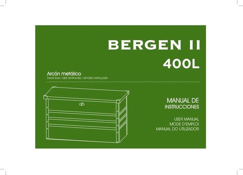 Hoggar BERGEN II User manual Hoggar BERGEN II User manual