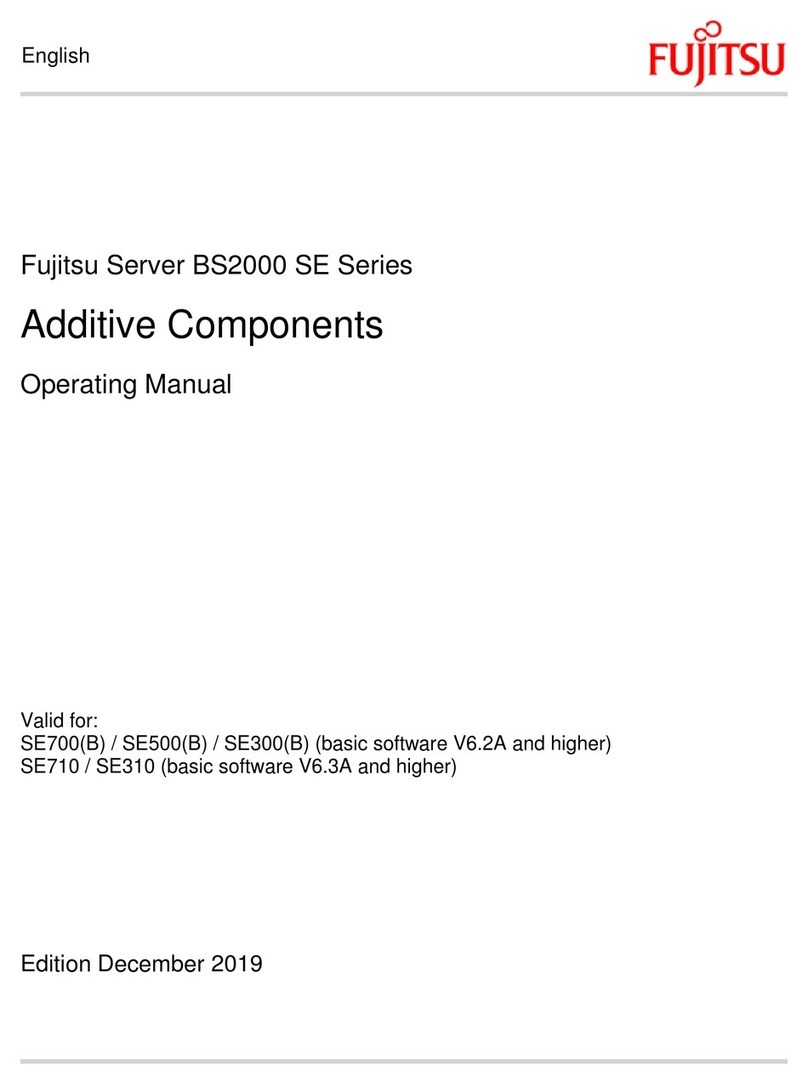 Fujitsu BS2000 SE Series User manual