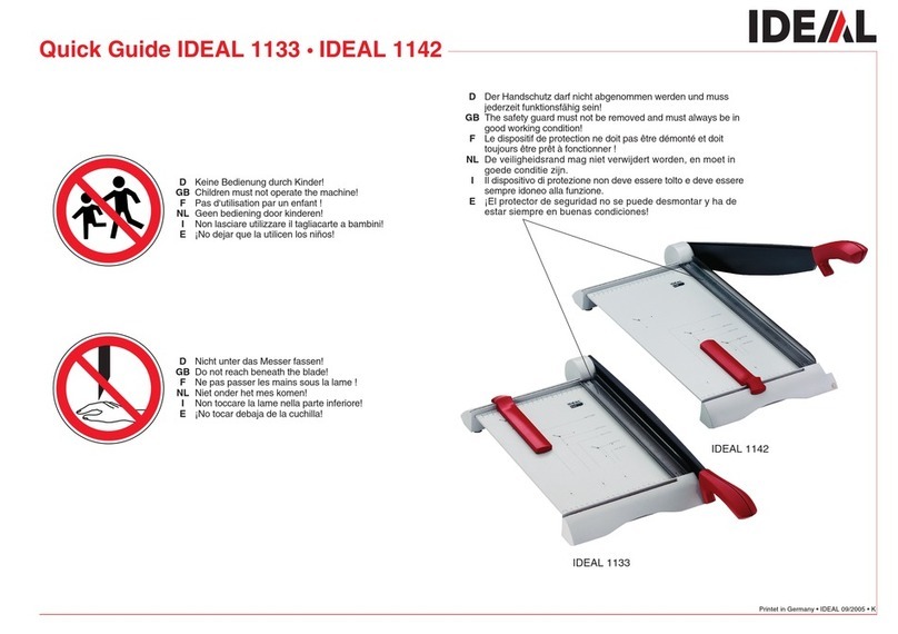 Krug & Priester IDEAL 1133 User manual