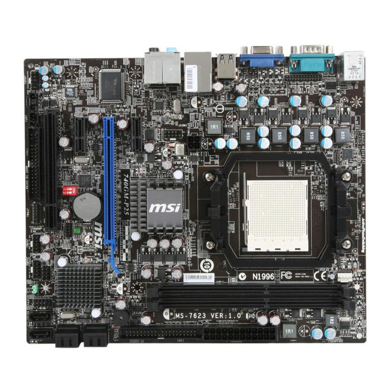 MSI 740GM-P21 Series User manual