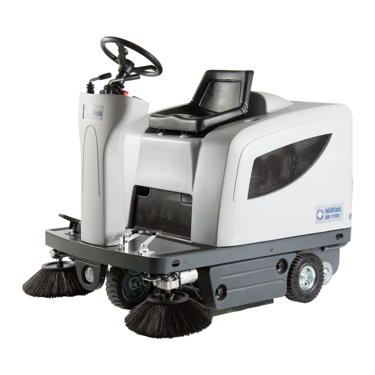Nilfisk-Advance SR 1101 P User manual