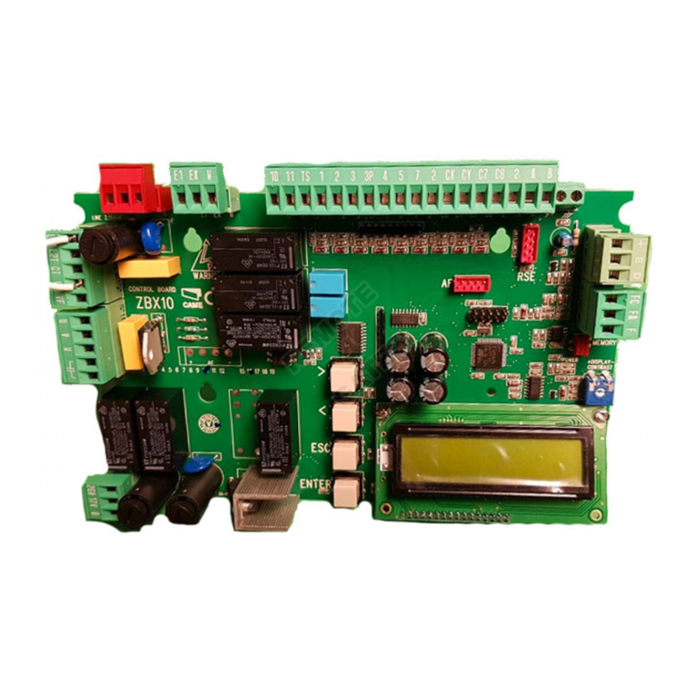 CAME ZBX10 manual