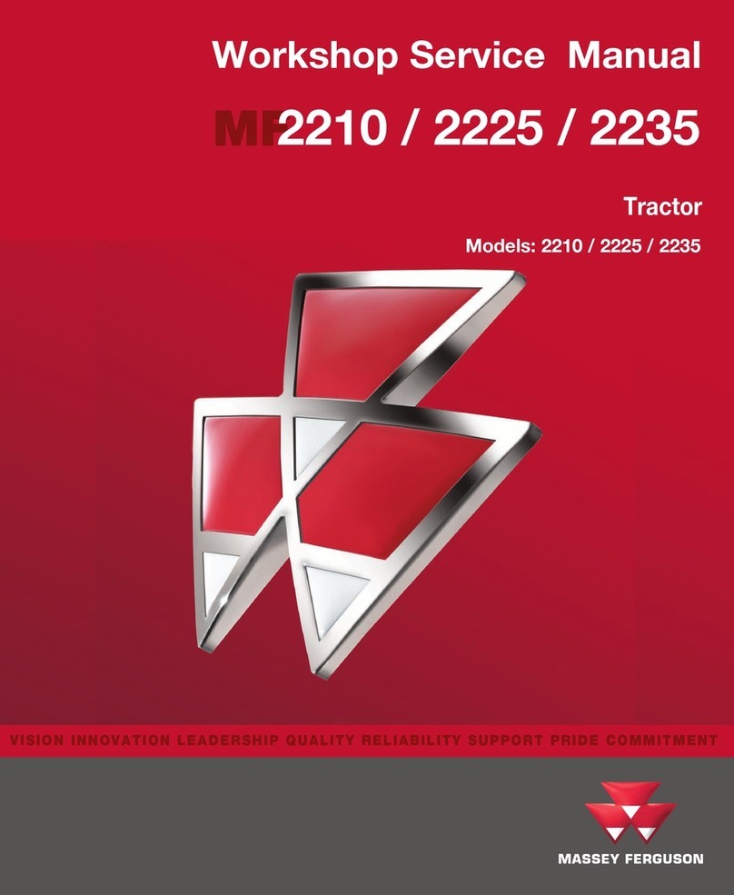 MASSEY FERGUSON MF2210 User manual MASSEY FERGUSON MF2210 User manual