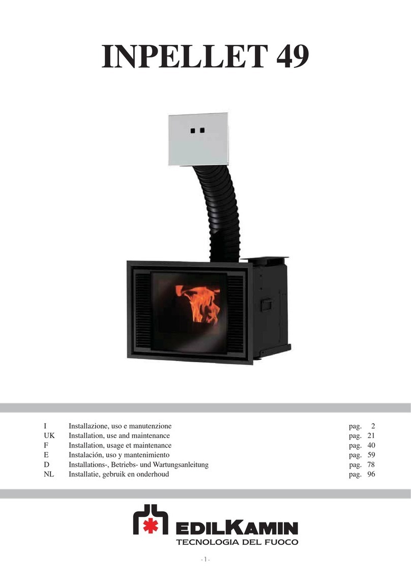 EdilKamin INPELLET 49 Quick start guide