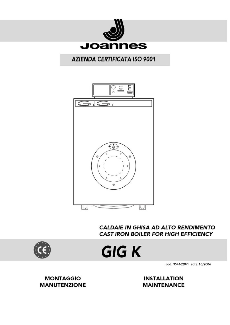 Joannes GIG K Series Maintenance and service guide