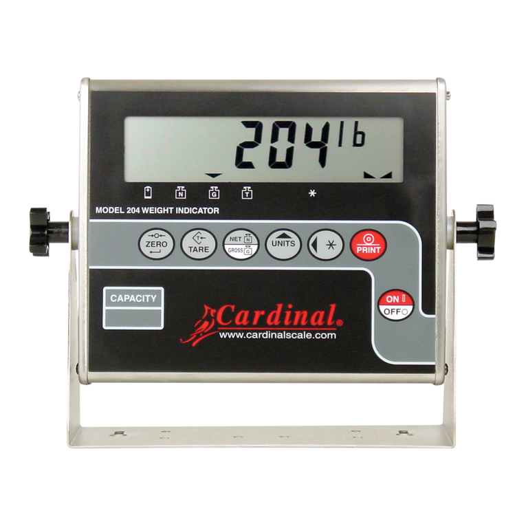 Cardinal 204 Installation and technical manual