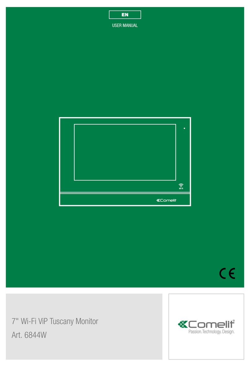 Comelit 6844W User manual