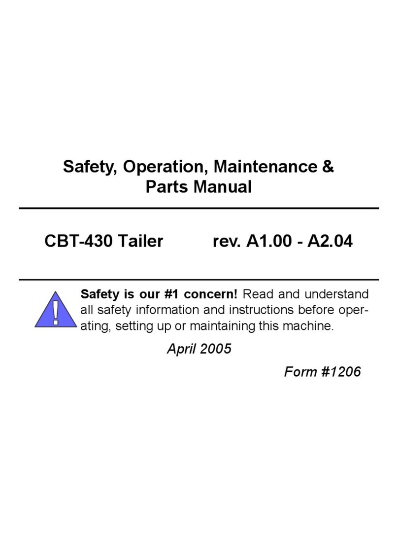 woodmizer CBT-430 Safety, Operation, Maintenance & Parts Manual