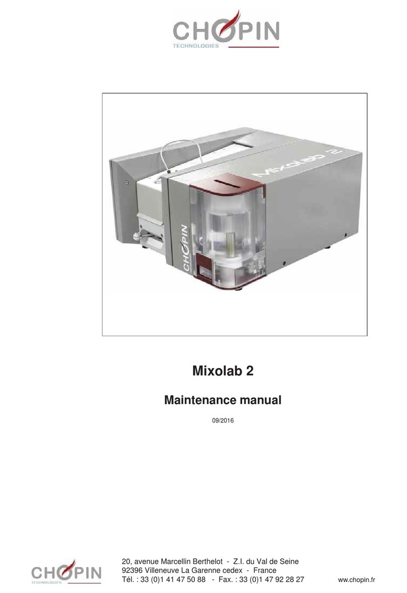 Chopin Mixolab 2 User manual Chopin Mixolab 2 User manual