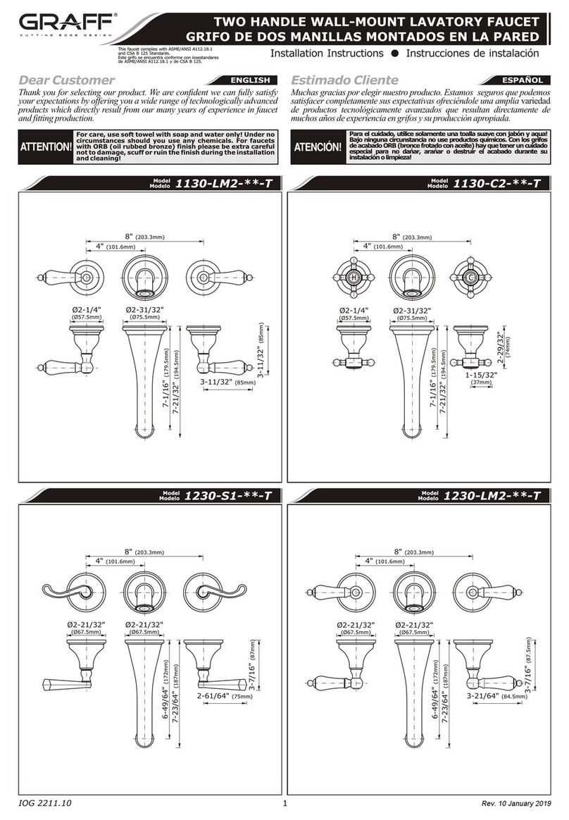 Graff 1130-LM2 T Series User manual