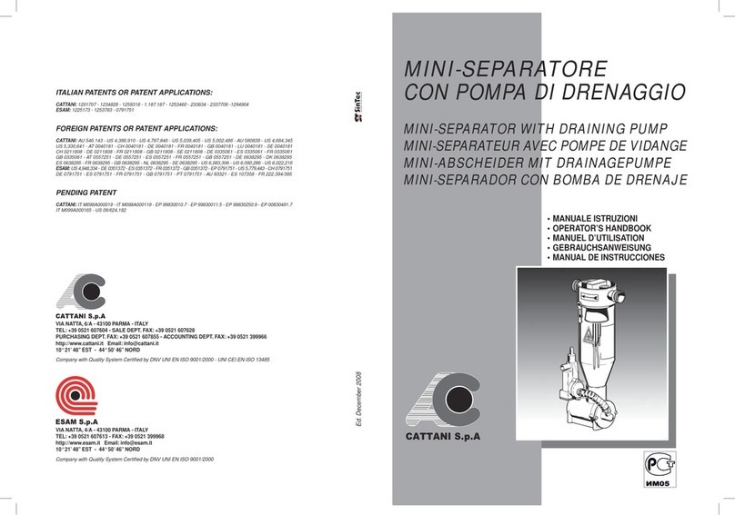 Cattani AC45 Service manual
